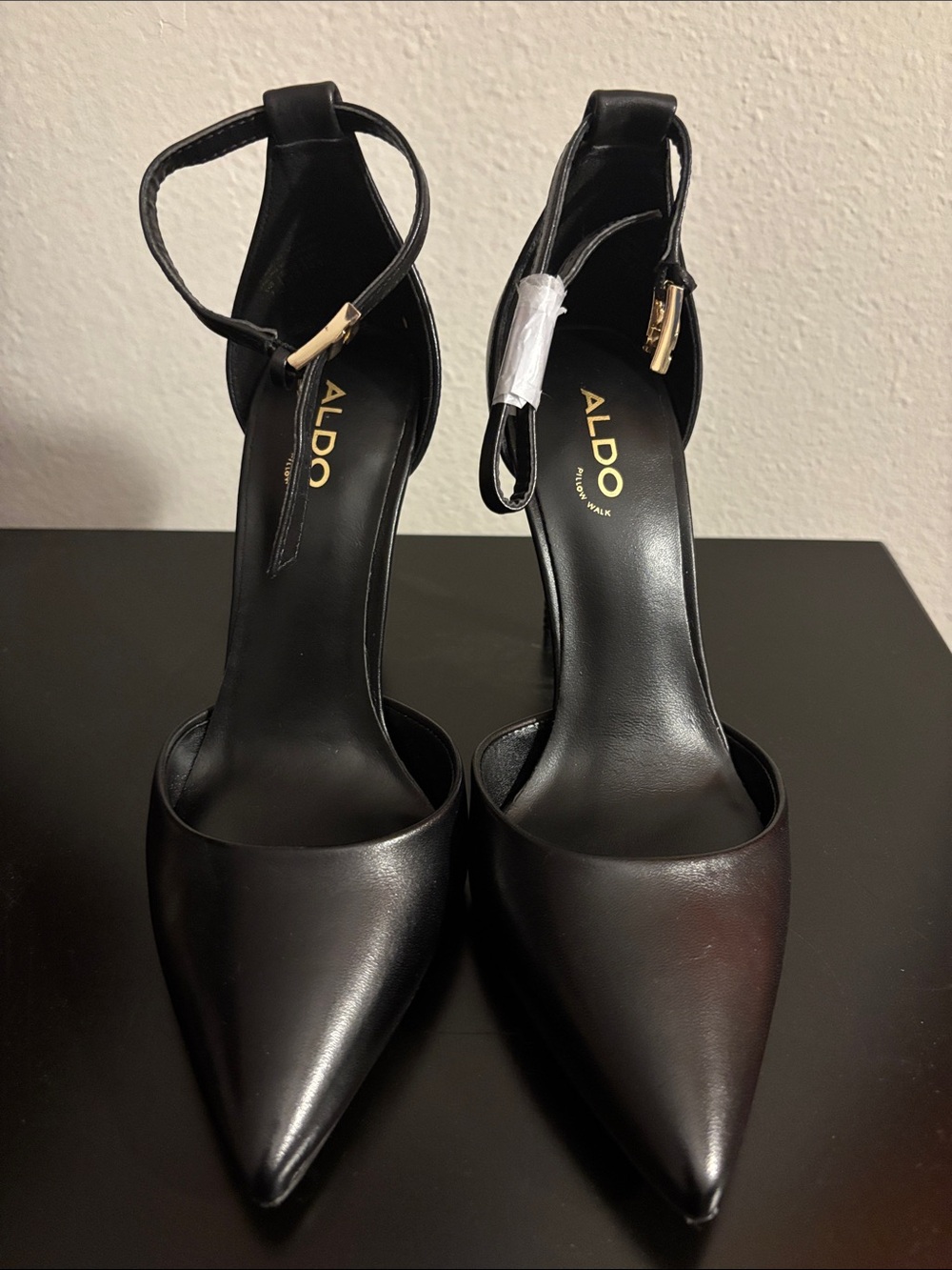 Black Aldo Heels